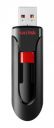 SanDisk Cruzer Glide 3.0 USB Flash Drive, CZ600 64GB, USB3.0, Black with red Slider, Retractable Design, 5Y...