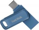SanDisk Dual Drive Go 128 GB OTG Drive  (Blue, Type A to Type C)...