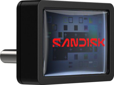 SanDisk Extreme Fit 128 GB OTG Drive Compatible (Black, Type C)