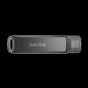 SanDisk iXpand Luxe 64GB USB Type C (3.0) Pen Drive (Dual-Purpose Swivel with Keyring Hole, Black)...