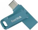 SanDisk SDDDC3-128G-I35NBB / Mobile Dual Drive / 400 Mbs 128 GB OTG Drive  (Blue, Type A to Type C)...