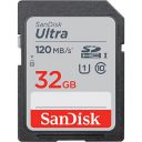 SanDisk Ultra SDHC UHS-I Card 32GB 120MB/s R for DSLR Cameras, for Full HD Recording, 10Y Warranty...