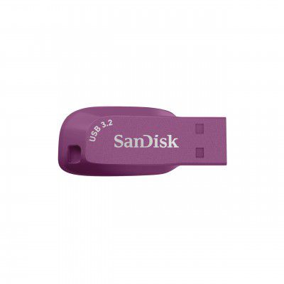 SanDisk Ultra Shift 128GB, USB 3.2 Gen 1, Flash Drive, 100MB/s R, Pendrive, Cattleya Orchid (SDCZ410-128G-I35CO)