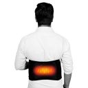SandPuppy Flash Large - Multipurpose Safe Heating Pad for Back and Shoulder (Black & Orange) | Adjustable Heat Levels...
