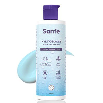 Sanfe Hydroboost Body Gel Lotion  For Dry & Flaky Skin - 200ml