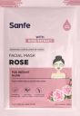 Sanfe Instant Glow Rose Facial Mask 100% fruit extracts, Korean Mask | 1pc  (25 g)...