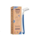 Sanfe Trimming and Hair Removal Body Razor for Women | For Painless Hair Removal with Stainless Steel Blade, Firm Grip (Pack of 1) and Hair Removal Reusable Soft Body Bikini Line Trimming Razor...
