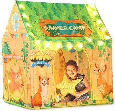 SANGANI Kids Theme Play Theme Tent House for Kids 3-13 Year Old Kids Girls and Boys,Blue Jungle