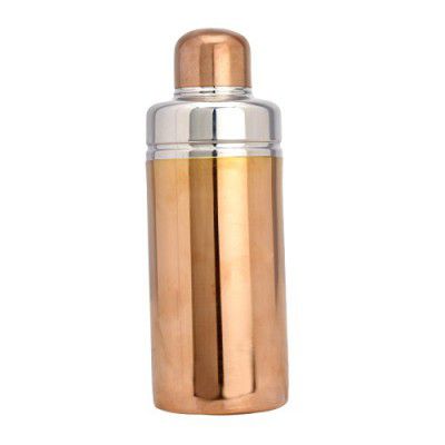 Sanjeev Kapoor Bar Ware Cocktail Shaker Rose Gold Finish Stainless Steel