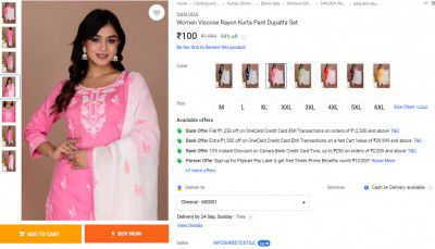 SANJIDA  Women Viscose Rayon Kurta Pant Dupatta Set