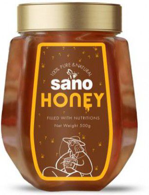 Sano Pure Natural Honey 100% Organic - (500 g)
