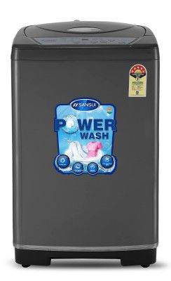 Sansui 6.5 kg Fully Automatic Top Load Washing Machine JSP65FTL- 2024B