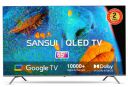 SANSUI 65" 4K Ultra HD Smart QLED Google TV JSW65GSQLED...