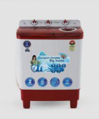 Sansui 7 kg Semi Automatic Top Load Red (JSC70S-BFR)