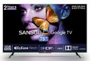 SANSUI (75") 4K Ultra HD Smart LED Google TV JSW75GSUHDFF (Pebble Grey)...