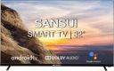 Sansui 80 cm (32 inch) HD Ready LED Smart Android TV (JSK32ASHD)...