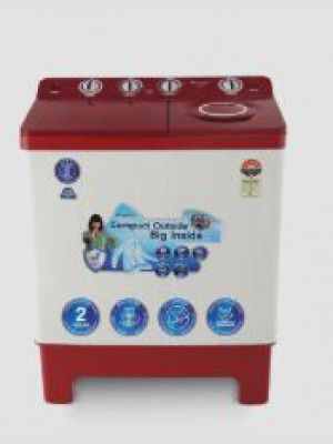 Sansui 9 kg Semi Automatic Top Load Red (JSC90S-BFR)