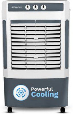 Sansui 93 L Desert Air Cooler (White, Grey, DESERT)