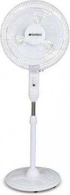 Sansui Air King High Speed 400 mm 3 Blade Pedestal Fan (White)