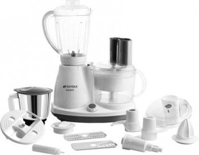 Sansui Magnite 600 W Food Processor (Grey and White)
