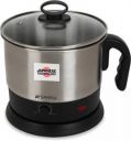 Sansui Multi Kettle Multi Cooker Electric Kettle (1.2 L, Silver, Black)...