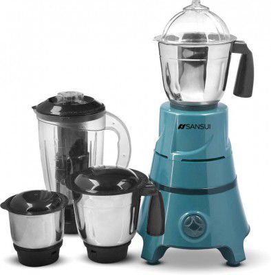 Sansui pro 750 W Juicer Mixer Grinder (Flash | 4 Jars | Green, Black)