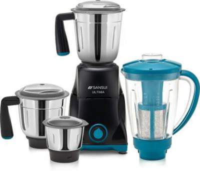 Sansui Pro Home Ultima 750 W Juicer Mixer Grinder (Blue 4 Jars)