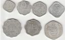 Sansuka Demonetized Aluminum Set of Republic India...