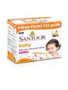 Santoor Kids Set of 3 Baby Soap with Milk Cream & Almond Oil - 125g each...