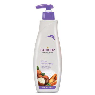Santoor Perfumed Body Lotion For Extra Moisturising | 400ml