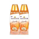 Santoor Perfumed Talc, 150g (Pack of 2)...
