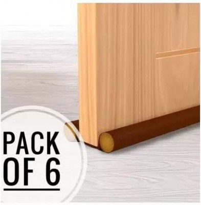 Santram Enterprises Door Stoppers | Door Seal | Door Closers |Door Bottom| (Pack of 6)