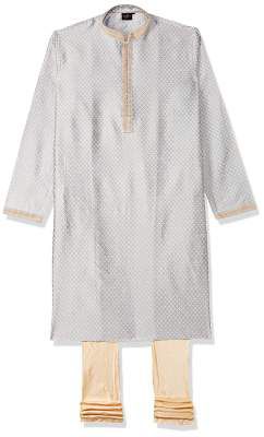 Sanwara Men's Art Silk Kurta Pyjama