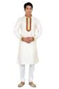 [XXL] Sanwara Men's Art Silk Kurta Pyjama...