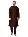 Sanwara Men's Kurta (SKURTA_412_WI_L_red_Large)...