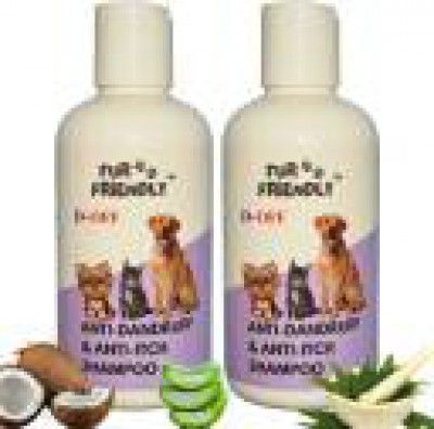 SARGO Anti-Dandruff & Itch Shampoo | 200 ml (Pack of 2) Anti-itching Coconut Oil Dog, Cat Shampoo  (400 ml)