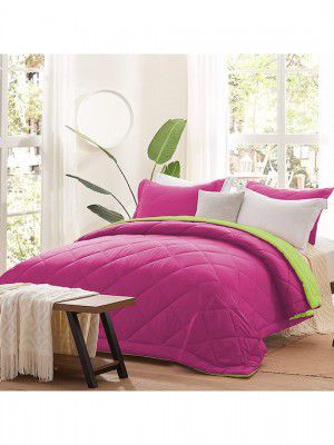 SasimoUnisex Pink Blankets Quilts and Dohars