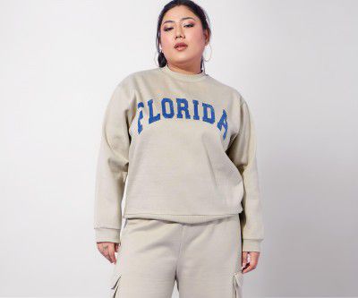 Sassafras Curve Women Florida Fleece Sweatshirt
