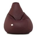 Sattva Classic Bean Bag Cover Without Beans XXXL Size - Maroon...