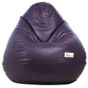 Sattva Classic Bean Bag Filled with Beans XXXL Size - Purple Colour...