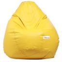 Sattva Classic Filled Bean Bag (with Beans) XXXL Yellow...