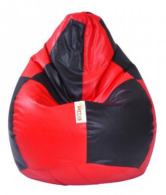 Sattva Classic XXXL Bean Bag Filled with Beans