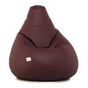 Sattva Classic XXXL Bean Bag with Pocket Filled with Beans...