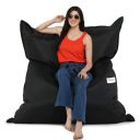 SATTVA All Weather/Outdoor Giant Floor Lounger Bean Bag | Bed Cover Only (Without Beans) Color- Black...