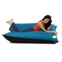 SATTVA Giant Floor Lounger Bean Bag | (Without Beans) Color- Blue...
