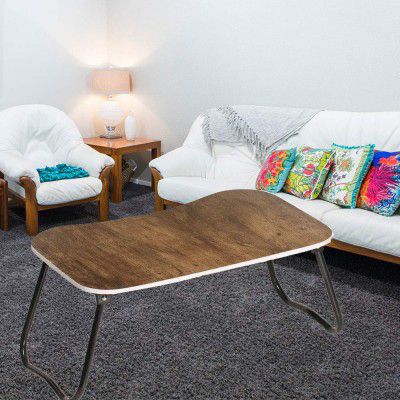 Sattva Premium Multi-Purpose Laptop Table & Study Table - Walnut Brown Colour