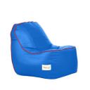 Sattva Rester Leatherette XXXL Bean Bag Cover Without Beans - Royal Blue...