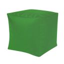 Sattva Square Footstool Cover (Without Beans) for Seating - Neon Green...