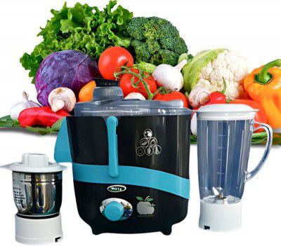 Saumyaraj Metal 2-Jar Grinder (Metal 2-Jar Grinder | 650W Motor | High-Power Mixing & Grinding | 2 Jars | Black)