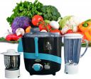 Saumyaraj Metal 2-Jar Grinder (Metal 2-Jar Grinder | 650W Motor | High-Power Mixing & Grinding | 2 Jars | Black)...